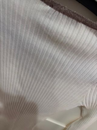 Jersey Morgan Blanco y Dorado Talla XS