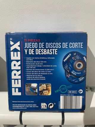 Juegos de disco de corte y desbaste 11 unidades