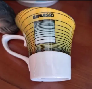 Juego de 6 tazas de café espresso