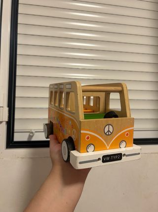 Autobús de juguete madera
