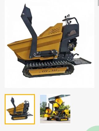 Mini dumper autocargable orugas 50