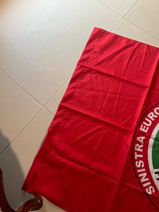 Bandiera vintage Partito Comunista Italiano