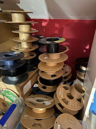 Carretes vacíos para impresora 3D