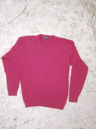 Maglione Rosso Crobb's Y2k Vintage Cotone Large