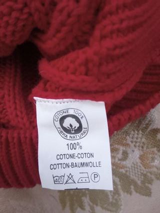 Maglione Rosso Crobb's Y2k Vintage Cotone Large