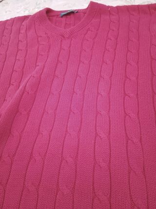 Maglione Rosso Crobb's Y2k Vintage Cotone Large