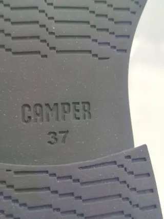 Stivaletti Camper Pelle Blu Tg. 37