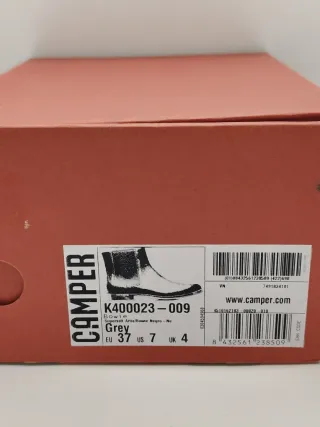 Stivaletti Camper Pelle Blu Tg. 37