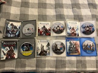 Saga Assassin's Creed (PS3) + Unity PS4 de REGALO