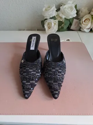 Zapatos de fiesta Marta Gomez negros