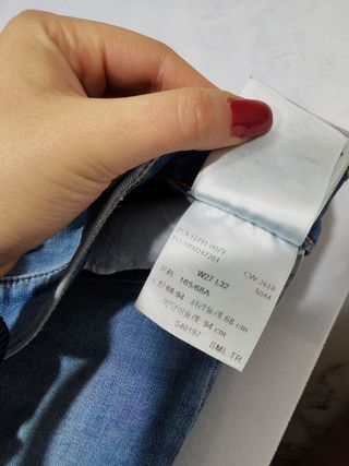 Levi's Jeans Donna Vita Alta Super Skinny W27 L32