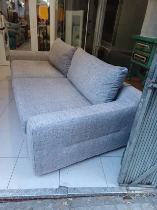 SOFÁ DE TELA/GRANDE/EXTRA CÓMODO/ IMPOLUTO/4PLAZAS