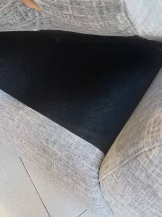 SOFÁ DE TELA/GRANDE/EXTRA CÓMODO/ IMPOLUTO/4PLAZAS