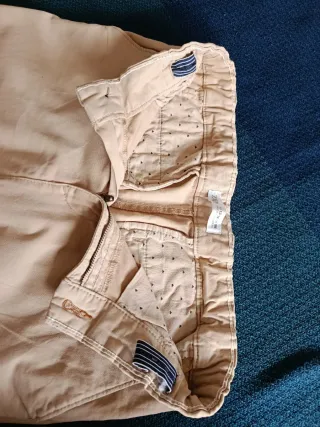 Pantalón chino beige talla 13-14