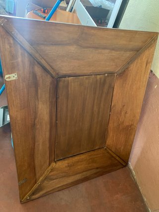 Espejo Madera Antiguo
