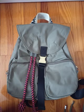 Mochila Bimba y Lola verde caqui