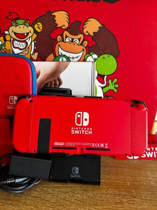 COMO NUEVA Nintendo de colección switch Super Mari