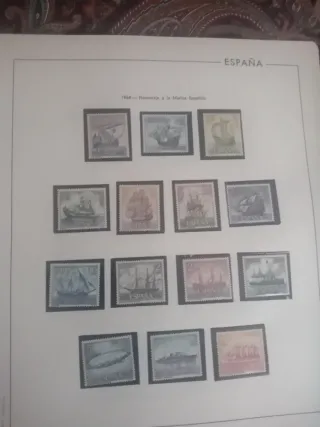 Sellos España 1964 Marina Española