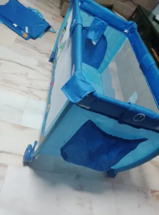 Cuna de viaje Asalvo doble altura