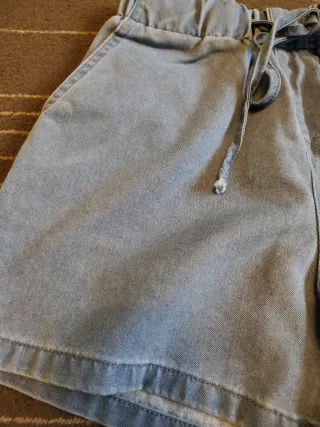 Pantalón corto vaquero azul Talla M