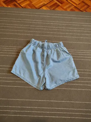 Pantalón corto vaquero azul Talla M