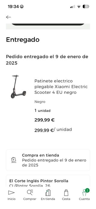 Patinete Eléctrico Xiaomi