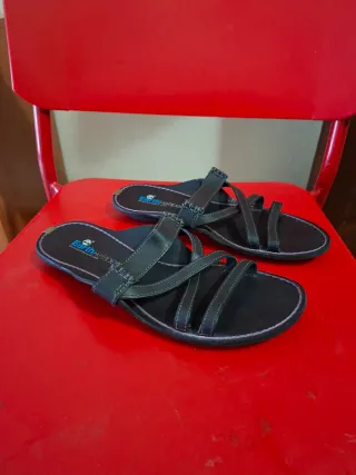 Sandalias Timberland Negras Mujer