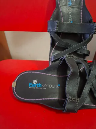 Sandalias Timberland Negras Mujer