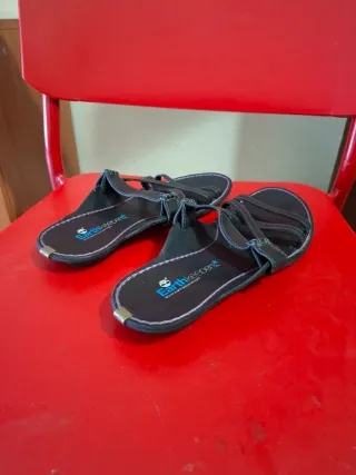 Sandalias Timberland Negras Mujer