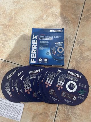 Discos de corte 11 unidades FERREX