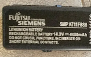 Batería Fujitsu Siemens Amilo 4400mAh