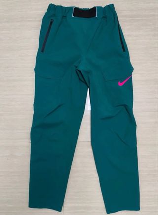 2 Cortavientos Nike Atletismo Verde y Rosa