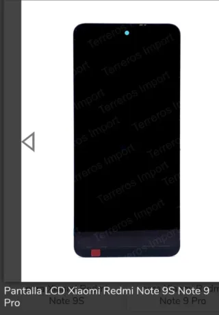 Schermo LCD TFT Xiaomi Redmi Note 9S