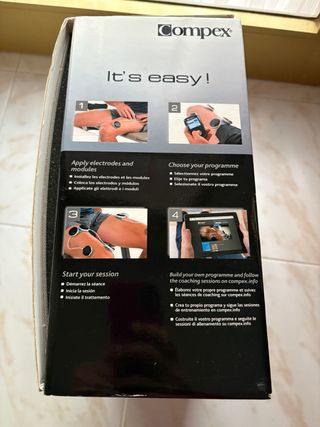 Compex SP 8.0 Electroestimulador Unisex Negro
