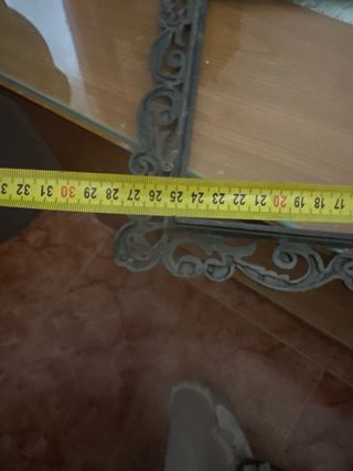 Marco decorativo in metallo, senza supporto