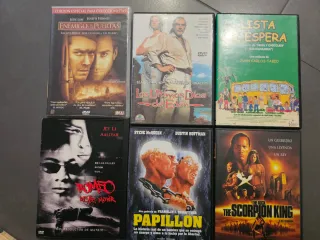 Lote 59 Películas DVD Acción/Terror/Ciencia Ficció