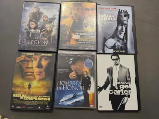 Lote 59 Películas DVD Acción/Terror/Ciencia Ficció