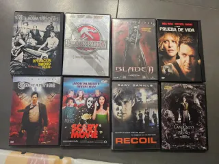 Lote 59 Películas DVD Acción/Terror/Ciencia Ficció