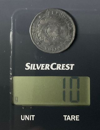 ºoO 2 centavos 1893 - bronce - Rep. Argentina