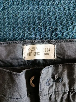 Pantalón chino gris talla 13-14