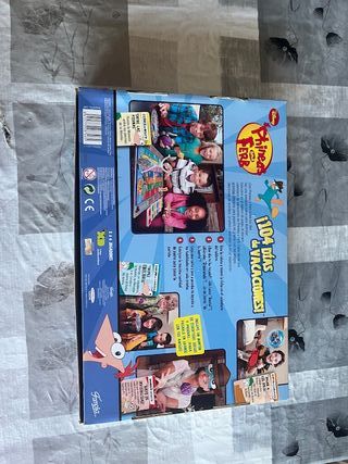 Juego de Mesa Phineas y Ferb Disney 104 Días Vacac