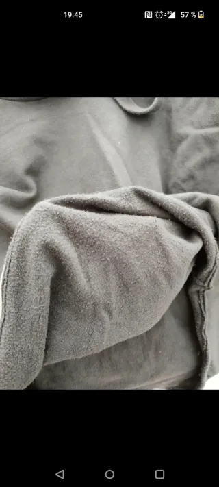 Sudadera Bershka verde corta