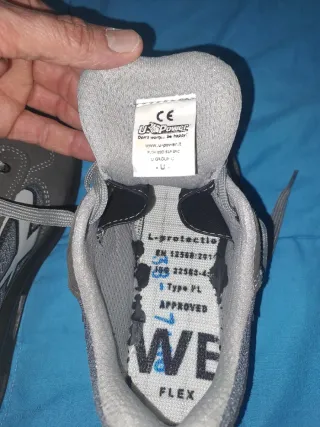 Zapatos de seguridad U-Power grises