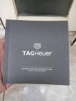 Manual TAG Heuer Quartz Cronógrafo