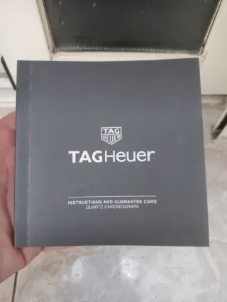 Manual TAG Heuer Quartz Cronógrafo