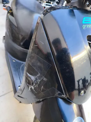 Scooter Eléctrica e-leaf Negra
