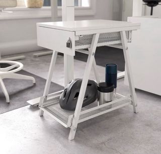 Cajonera auxiliar escritorio blanca