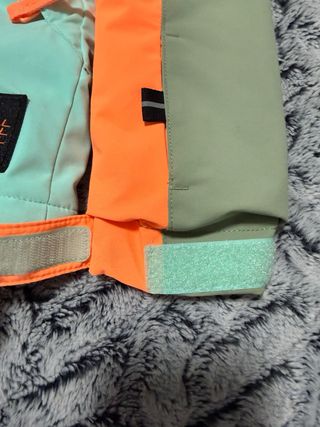 Chaqueta O'Neill niña naranja y verde talla 8