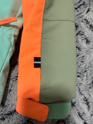 Chaqueta O'Neill niña naranja y verde talla 8