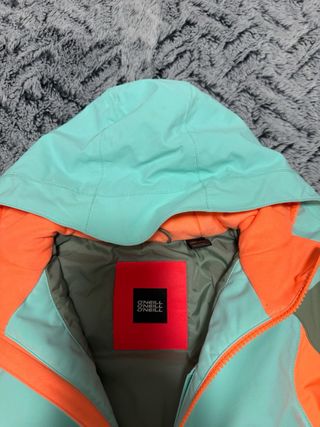 Chaqueta O'Neill niña naranja y verde talla 8